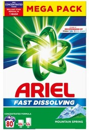ARIEL Proszek do prania Fast Dissolving Mountain Spring