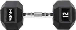 Hantla stalowa gumowana Hex Pro 12 kg -