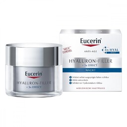 Eucerin Hyaluron-Filler Krem Wypełniający Zmarszczki Na Noc 50ml