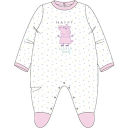 Pelele Velour Cotton Peppa Pig