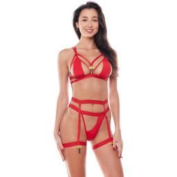 AUBREY RED HARNESS XXL/XXXL