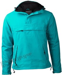 kurtka kangurka WINDBREAKER PETROL, wiatrówka-S