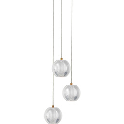 Light Prestige Wisząca lampa kule Brillant LP-3303/3P GD