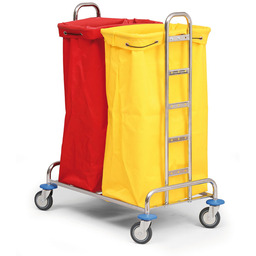 Wózek na pranie lub odpady segregowane, na 2