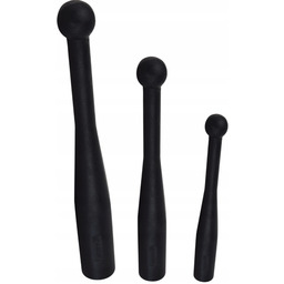 Kawmet Zestaw maczug żeliwnych do ćwiczeń Clubbell 3