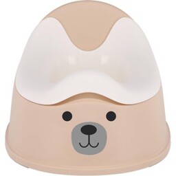 SUN BABY Nocnik B13.002.1.2.1 Miś Beżowo-biały