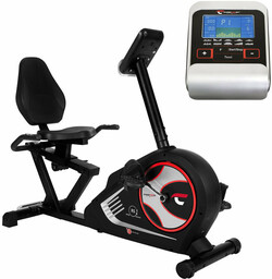 Christopeit RS3 rower poziomy, elektromagnetyczny do treningów