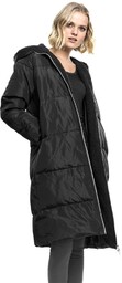 kurtka damska LADIES OVERSIZED HOODED PUFFER COAT-XL