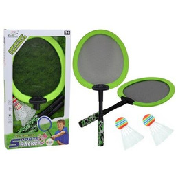 Rakietki do badmintona i 2 lotki