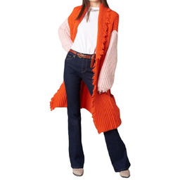 Sweter damski Silvian HeachLong Cardigan Avesta kardigan narzutka-S