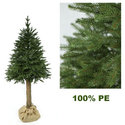 Choinka sztuczna Świerk Naturalny PE na Pniu 180