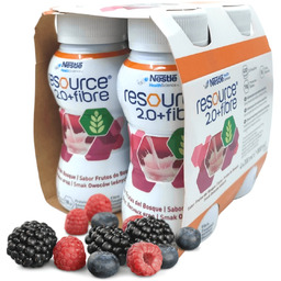 Resource 2.0 + fibre owoce leśne 4x200ml