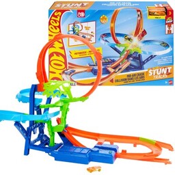Hot Wheels Tor Stunt Tracks Powietrzna kraksa JFD12