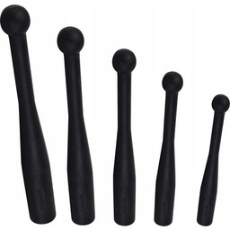 Kawmet Zestaw maczug żeliwnych do ćwiczeń Clubbell 5