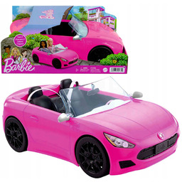 Barbie Samochód Kabriolet Różowy Auto dla Lalek 2