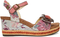 Espadryle Laura Vita Facyo 06 Kolorowy