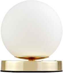 NOWOCZESNA LAMPA BIURKOWA KLASYCZNE ZŁOTO FREDICA W1