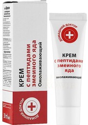 Odmładzający Krem z peptydami jadu żmii, Domowy Doktor,