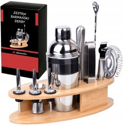Zestaw Barmański Do Drinków Koktajli Shaker Szejker 550