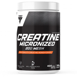 TREC Creatine Micronized 200 Mesh 400caps