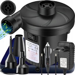 POMPKA ELEKTRYCZNA DO POMPOWANIA MATERACA BASENU PIŁKI DWUKIERUNKOWA