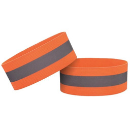 Opaska odblaskowa na ramię rower do biegania rzep