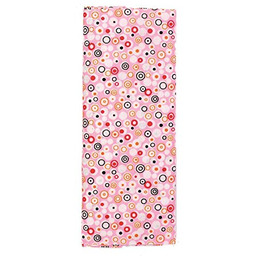 GLOREX Wykrój materiału, poliester, różowy, 26 x 13