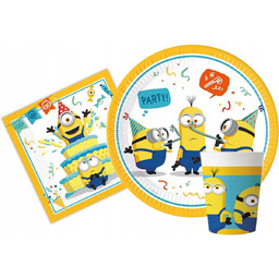 Zestaw na imprezę Minionki The Rise of Gru