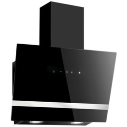 Okap kuchenny kominowy Flavio czarny