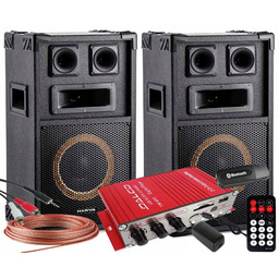 Kolumny Głośnikowe 400W Bluetooth Nagłośnienie