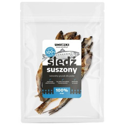 UNISZKI Gryzak dla psa Śledź suszony 50 g