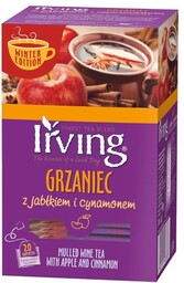 Herbata Irving Grzaniec Herbaciany Jabłko z cynamonem 20x4g