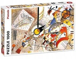 Tradycyjne Puzzle Ramkowe dzieła Sztuki Kandinsky 1000 Elementów