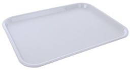 Taca Orion prostokątna 45,5 x 35,5 cm, biały,
