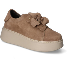 Sneakersy Karino 5764/007-P Brązowe zamsz