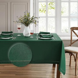 Elrene Home Fashions Alison obrus, z ażurowym wykończeniem,