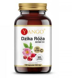 Dzika Róża - ekstrakt - 90 kaps Yango