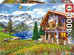 Educa - Puzzle 4000 elementów dla dorosłych Chalet