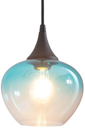 Szklana lampa wisząca BlueSky ABR-BSE27 Abruzzo do salonu