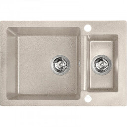 LAVEO SBC 430T CELIA Zlewozmywak granitowy 1,5 komory