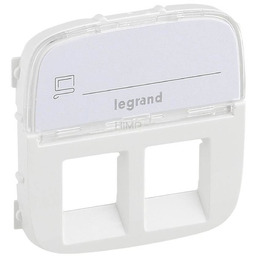 Valena Allure - Plakietka gniazda 2 x RJ45