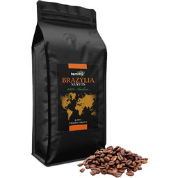 Kawa Ziarnista Brazylia Santos 1 Kg