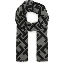 Szal Tommy Hilfiger Th Monogram Heavy Scarf AW0AW18051