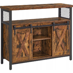 Komoda Kredens szafka kuchenna do przechowywania Salonu 100x33x80