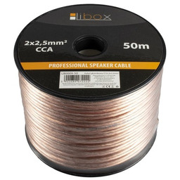 LIBOX KABEL GŁOŚNIKOWY LB0009-50 2X2,5MM (50M)