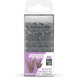 Dodatek modelarski AK Basing Bits - Bullet Impact