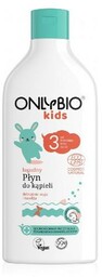 OnlyBio Kids, łagodny płyn do kąpieli od 3