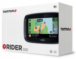 Nawigacja Motocyklowa Tomtom Rider 550 World