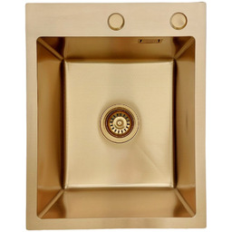 Zlewozmywak stalowy STELLMAN 4050 ZŁOTY