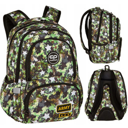 Plecak Szkolny Coolpack Spiner Termic 24L Army Stars